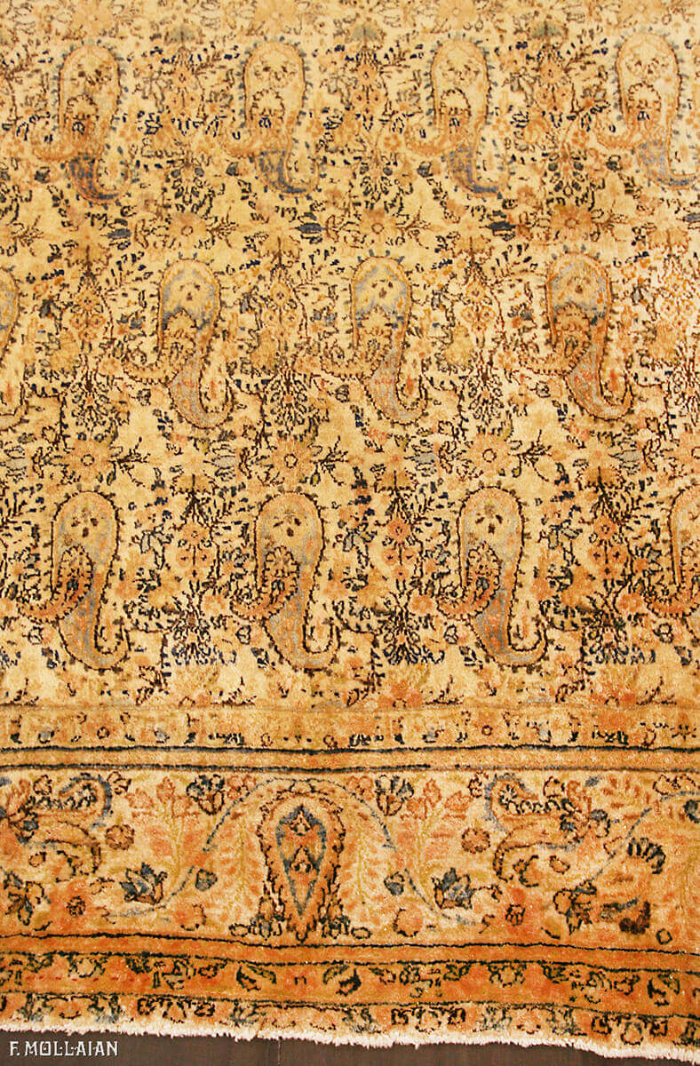 Tapis Persan Semi-Antique Kerman n°:48447347